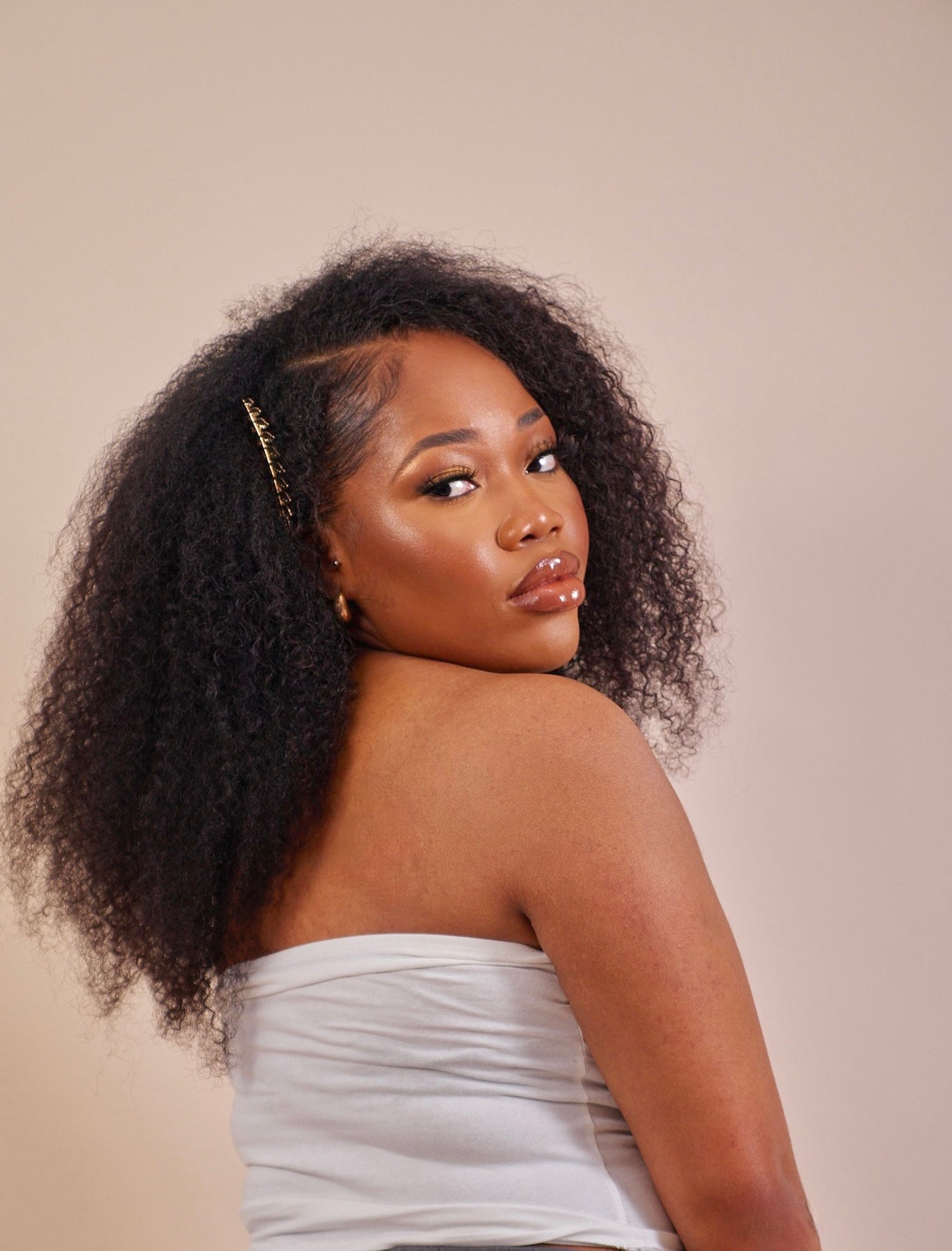 Kinky Curly U-Part for 3C/4A Queens