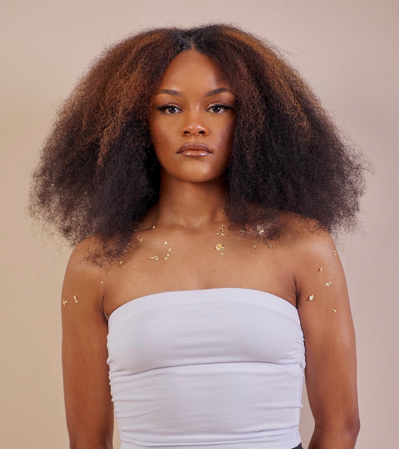 Afro Kinky Curly U-Part for 4A/4B Queens