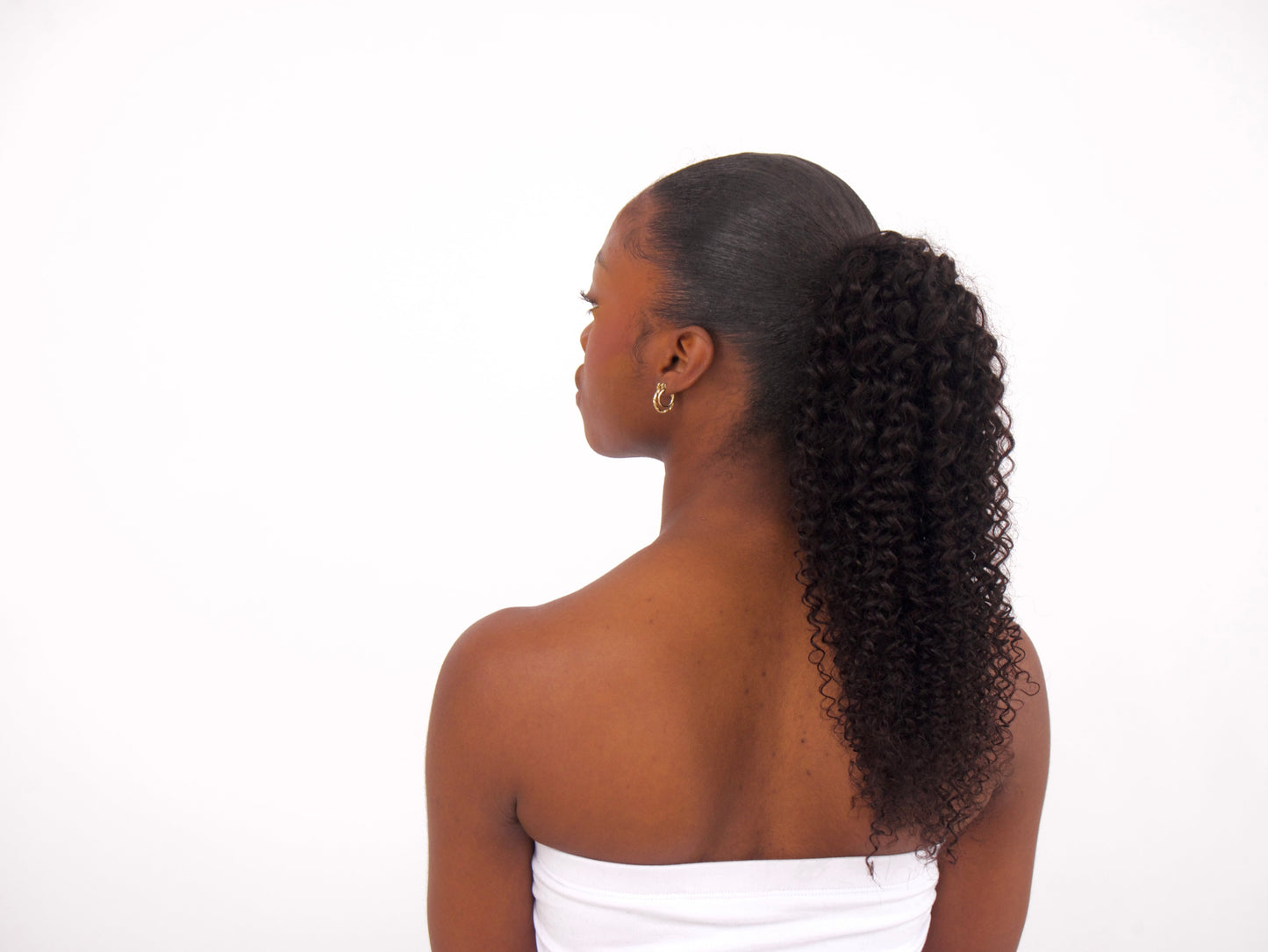 Kinky Curly Ponytail for 3C/4A Queens